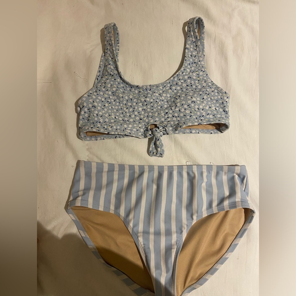 old navy kids two part swimsuit